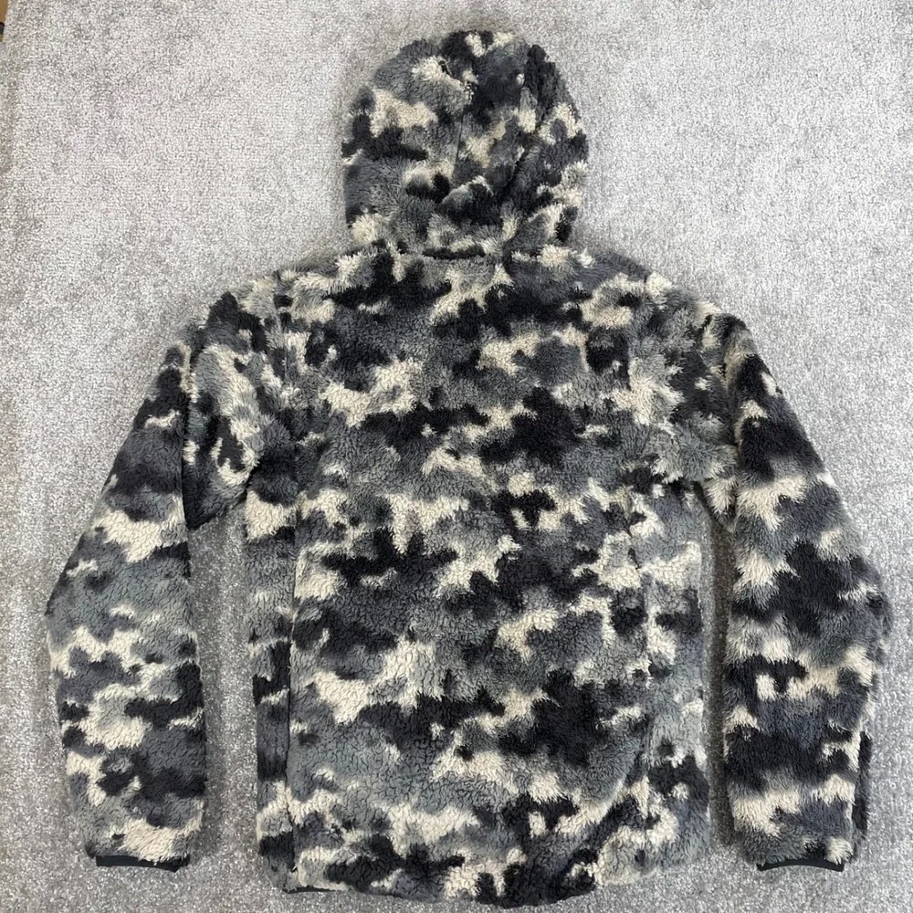 Helly Hansen Reversible Jacket Boys 16 Juniors‎ Champ Camo Sherpa Fleece Lime